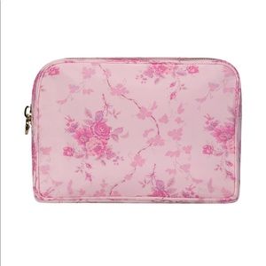 ISO large pink flower pouch LSFxStoney Clover Lane